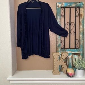 Navy Blue Women's Cardigan